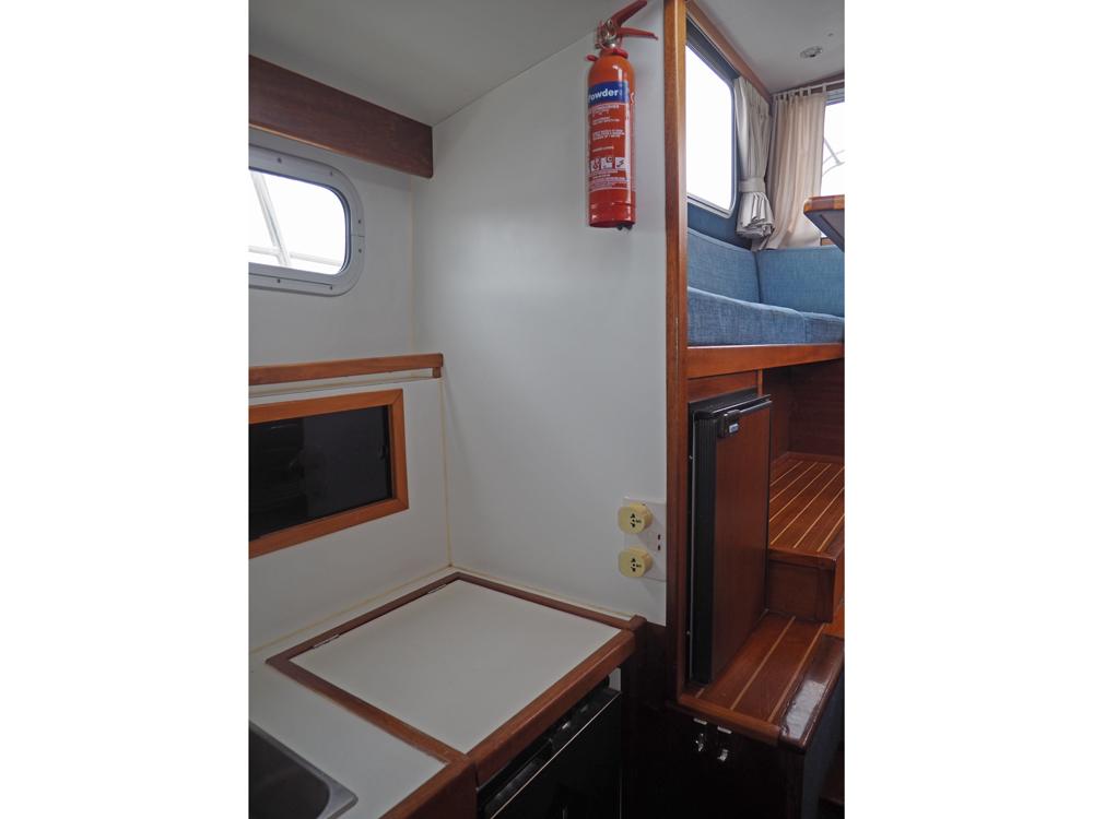 Cabin en avant, H&eacute;bergements